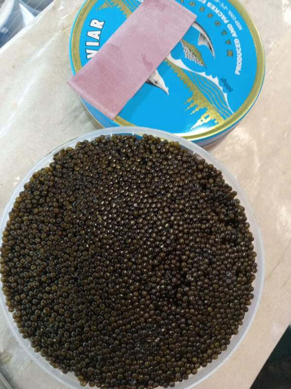 Caviar Negro Esturión Siberiano 1 kg 